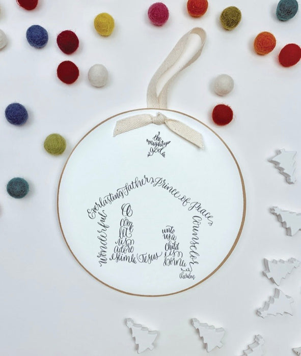 Wooden Christmas Ornament