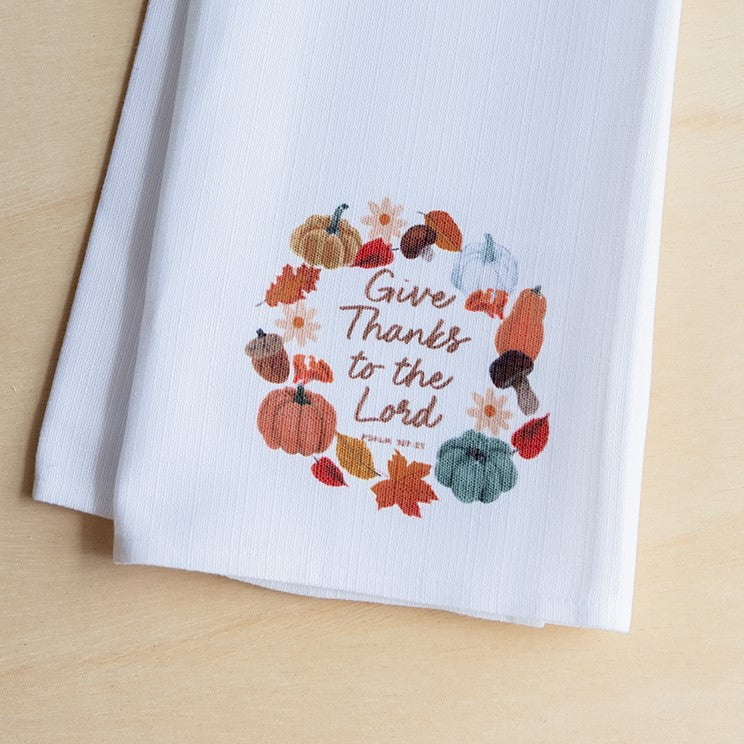 Fall Tea Towel